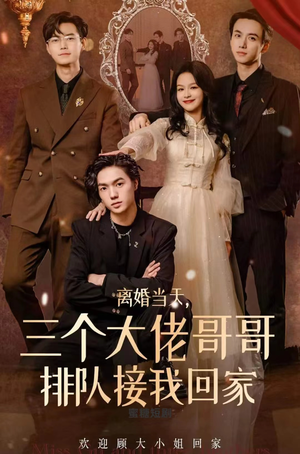 【离婚当天，三个大佬哥哥排队接我回家（100集）】短剧全集免费畅享高清-第1张图片-热搜短剧最新分享