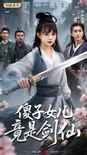 【傻子女儿竟是剑仙（50集）】全网短剧免费抢先看-第1张图片-热搜短剧最新分享