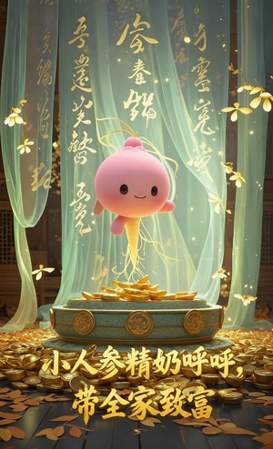 【小人参精奶呼呼带全家暴富（58集）】爆款短剧全集免费享-第1张图片-热搜短剧最新分享