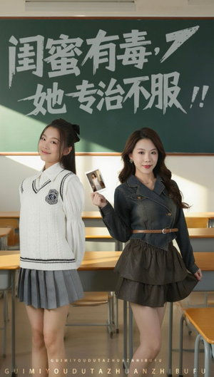 【闺蜜有毒，她专治不服（60集）】短剧全集免费在线速看-第1张图片-热搜短剧最新分享